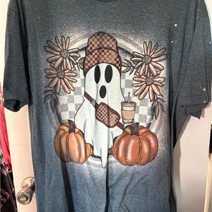 Gildan Gray Graphic Short Sleeve Tee